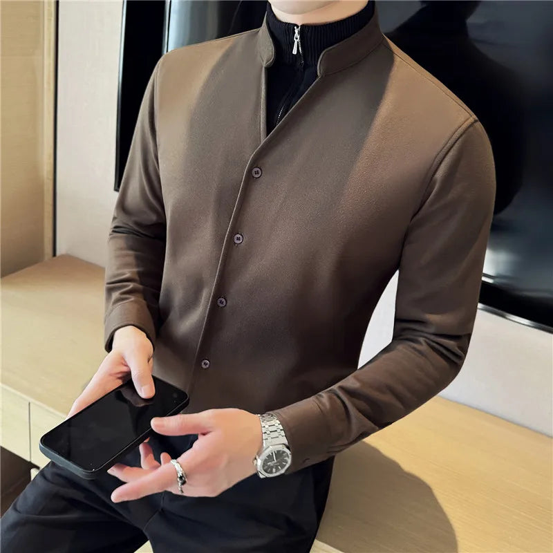 Slim Fit Wool Shirt