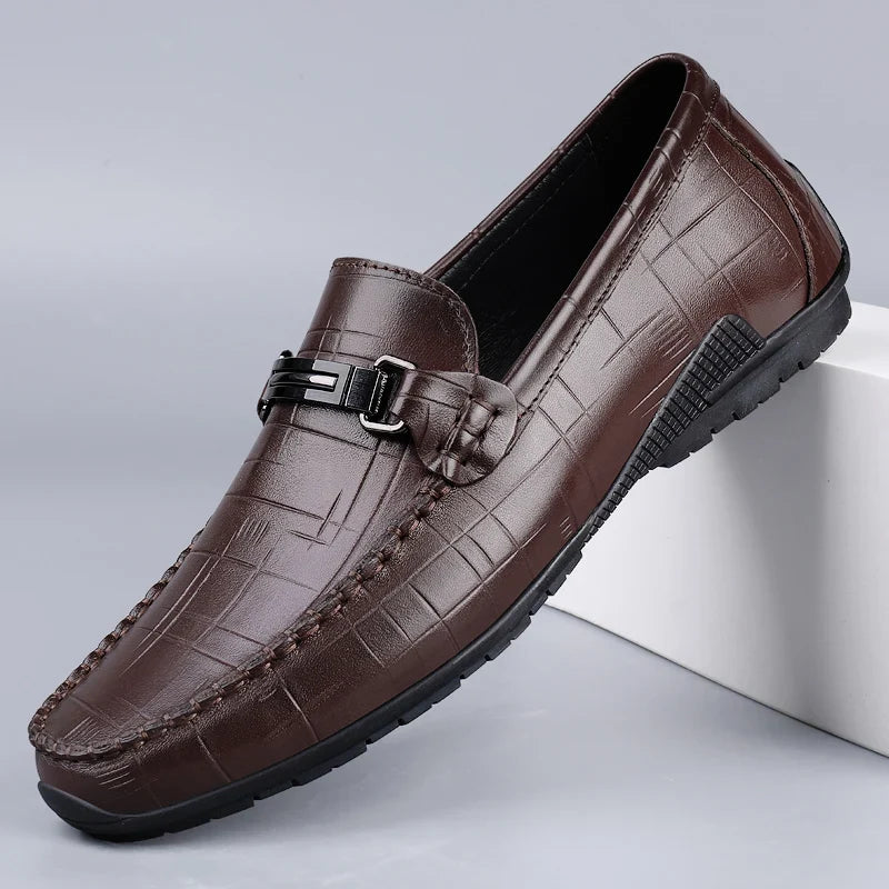 Women's Leather Dress Loafers