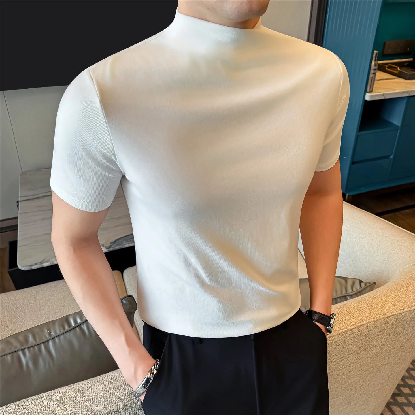 Slim Fit Short-Sleeve T-Shirt