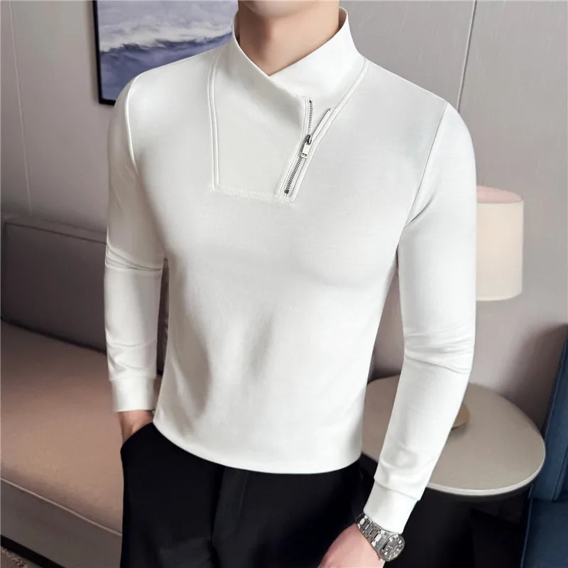 Slim Fit Long-Sleeve T-Shirt