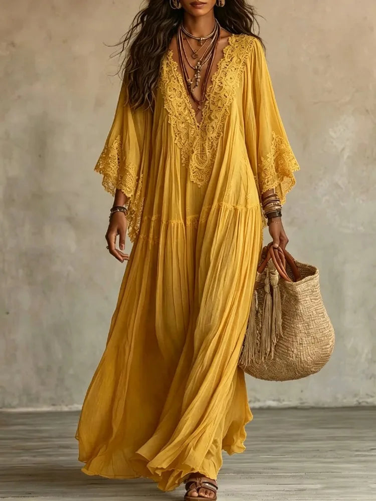 Women's Bohemian Maxi Dress