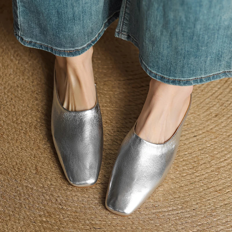 Women's Genuine Leather Flats