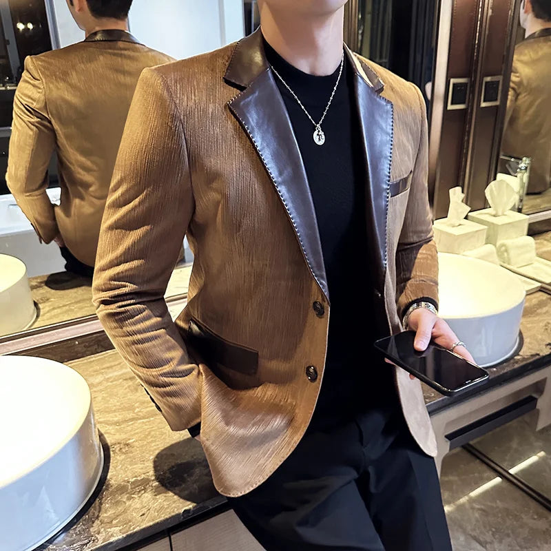 Suede Blazer