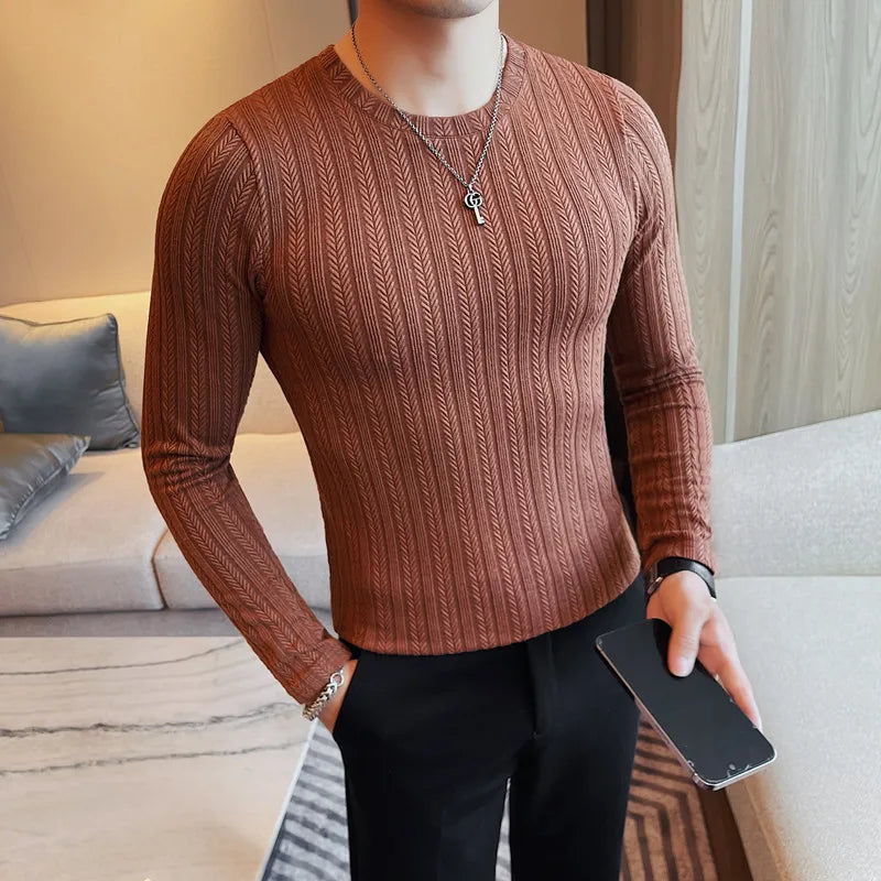 Slim Fit Long-Sleeve T-Shirt