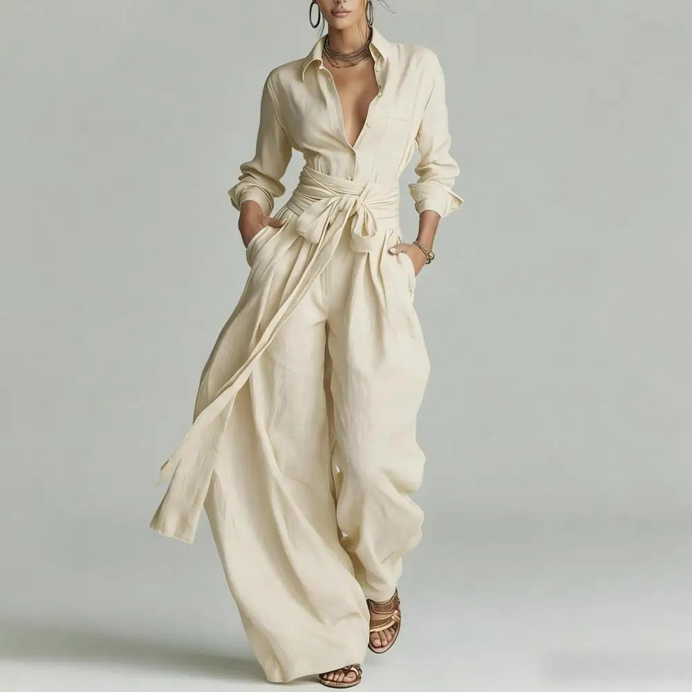 Women's Linen Co-Ord Set