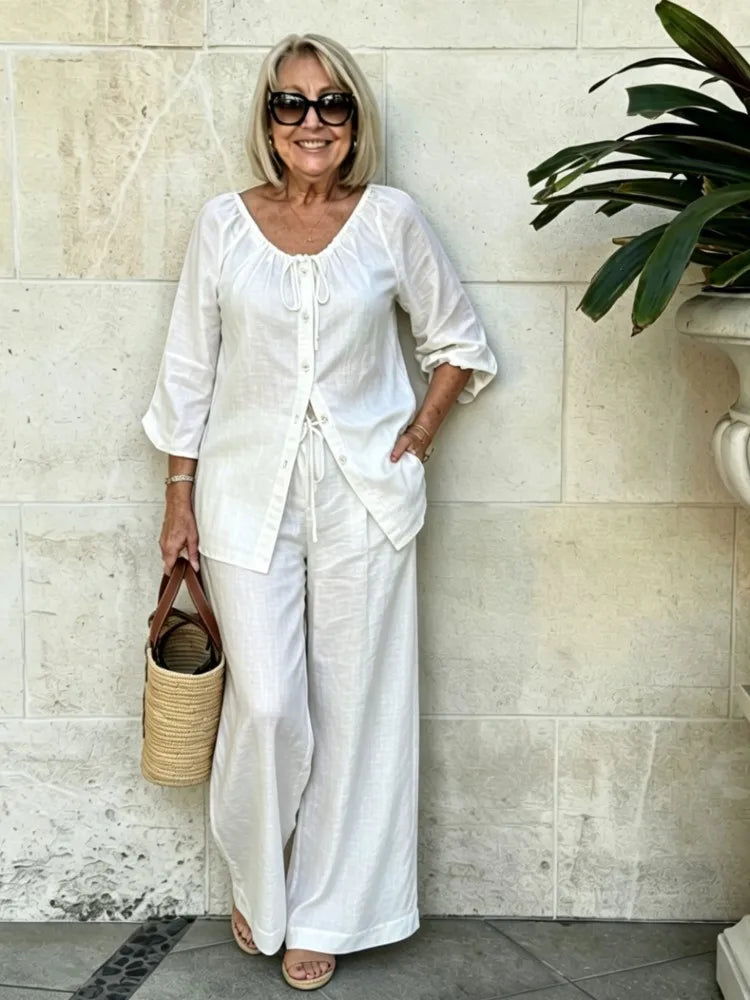 Women's Summer Relaxed Matching Set