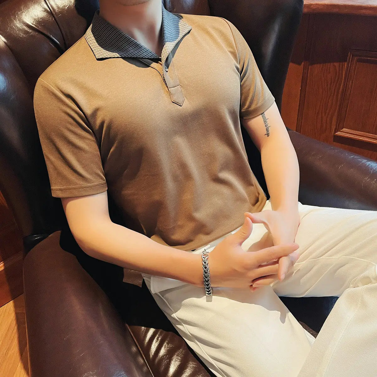 Slim Fit Short-Sleeve Polo Shirt