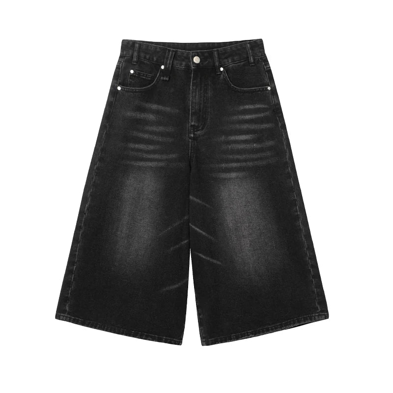 Women's Vintage Baggy Denim Shorts