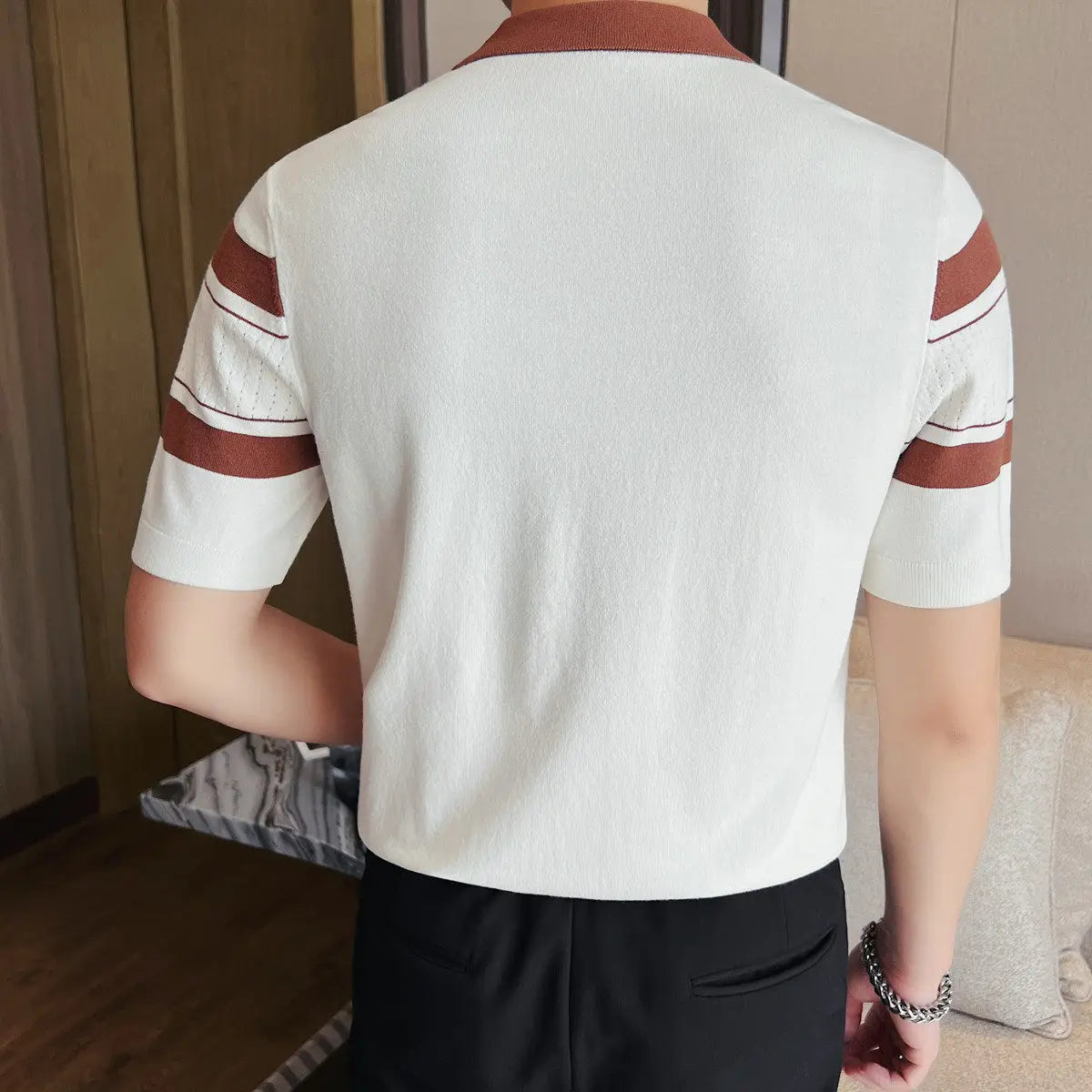 Slim Fit Short-Sleeve Polo Shirt