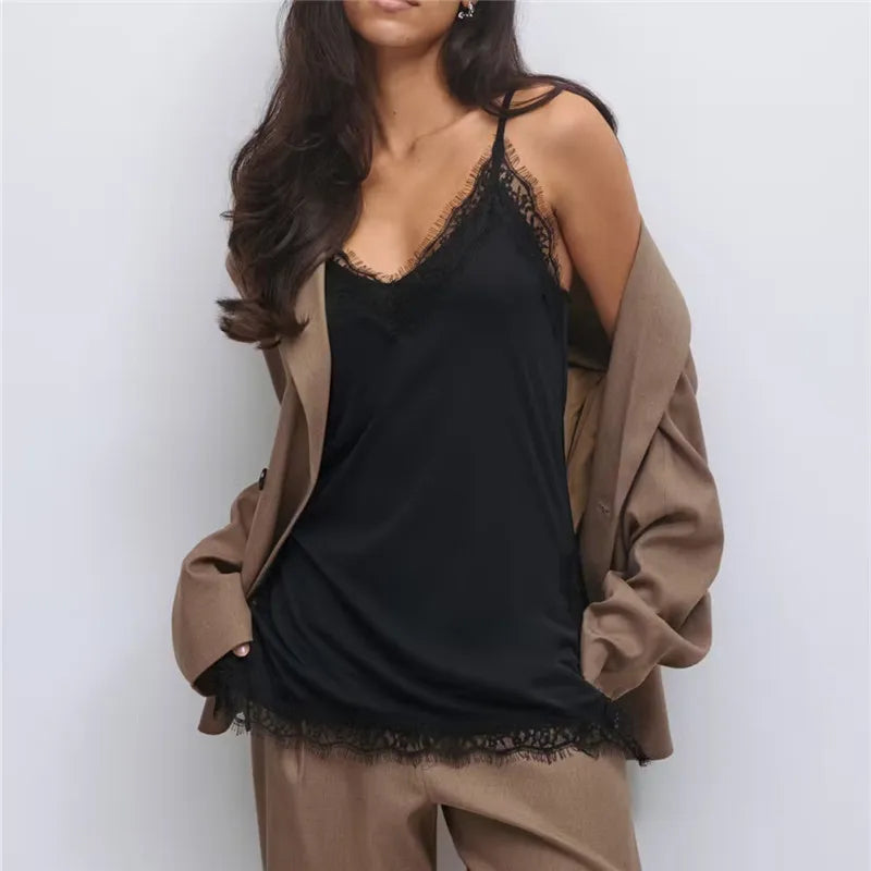 Women's Lace Trim Camisole