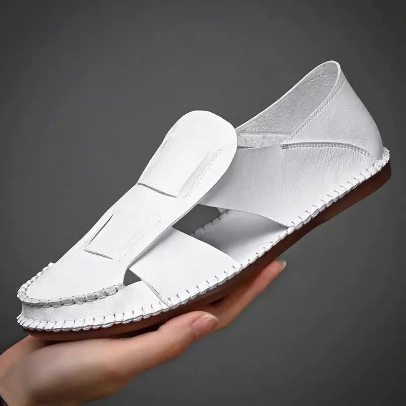 Women's Breathable Leather Loafers