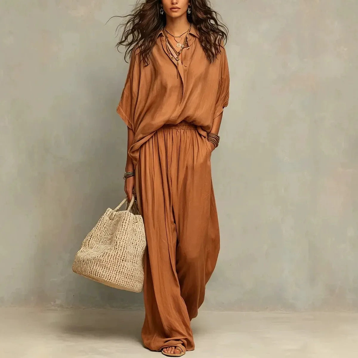 Women's Relaxed Summer Matching Set