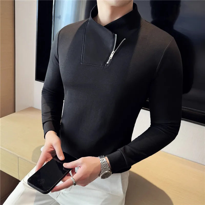 Slim Fit Long-Sleeve T-Shirt