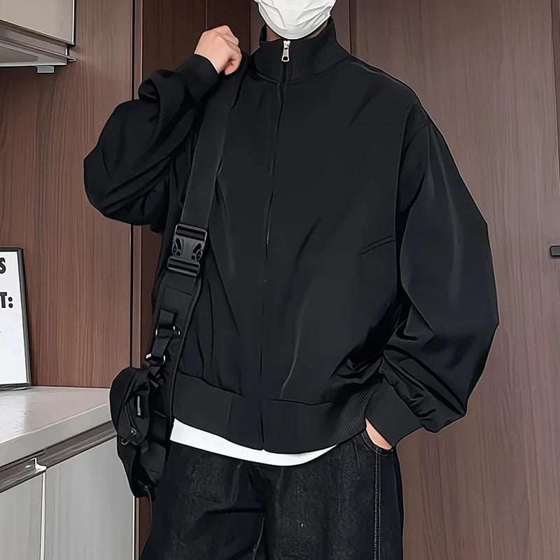 Relaxed Fit Bomber Jacket