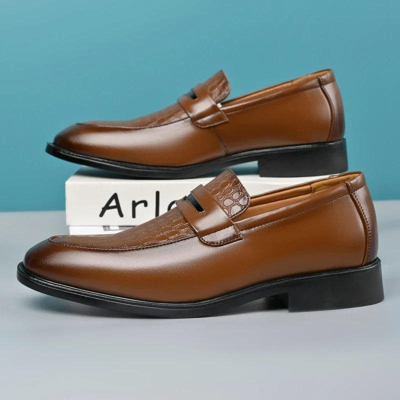 Women's Leather Dress Loafers