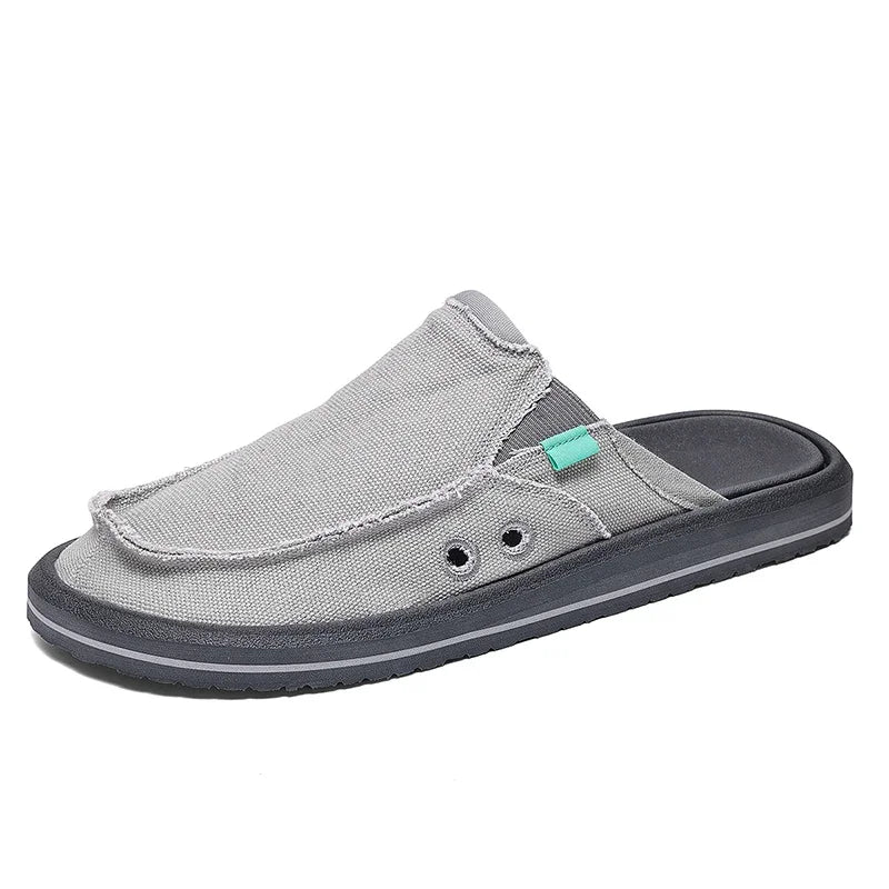 Women's Canvas Mule Slippers