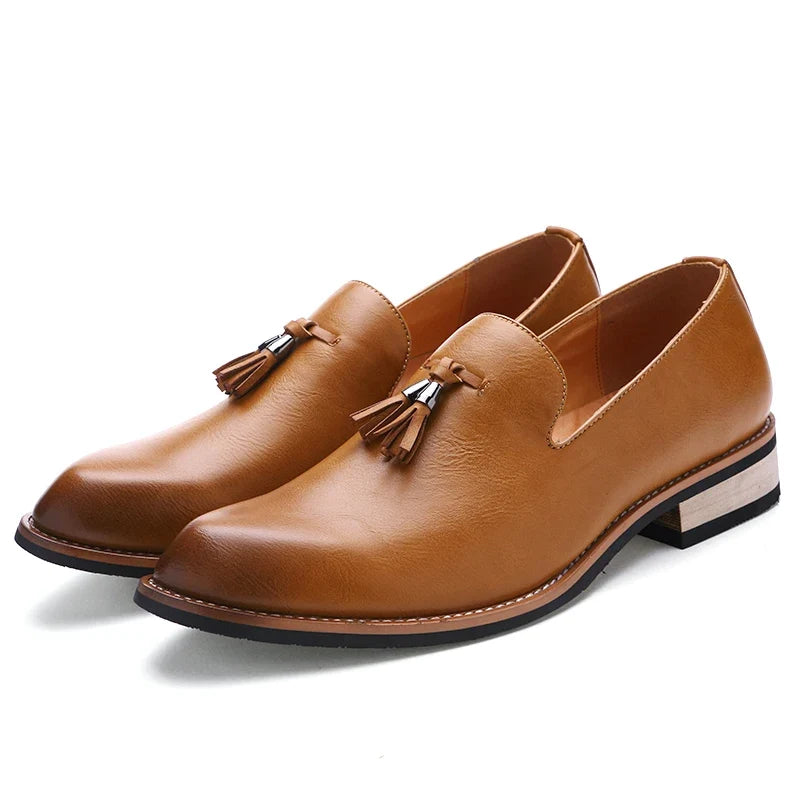 Women's Leather Wedding Dress Loafers