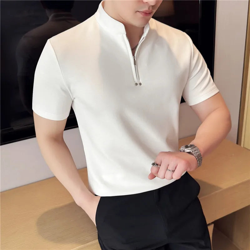 Slim Fit Short-Sleeve Polo Shirt