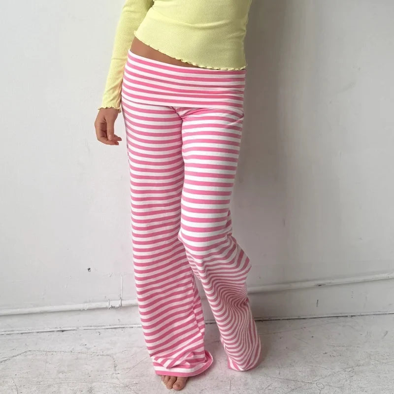 Women's Striped Lounge Trousers