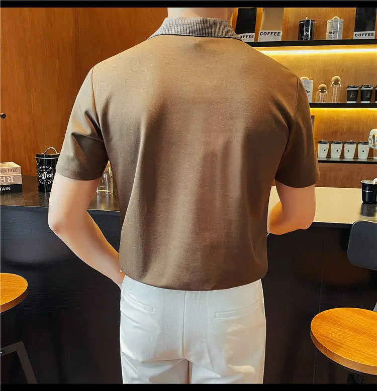 Slim Fit Short-Sleeve Polo Shirt