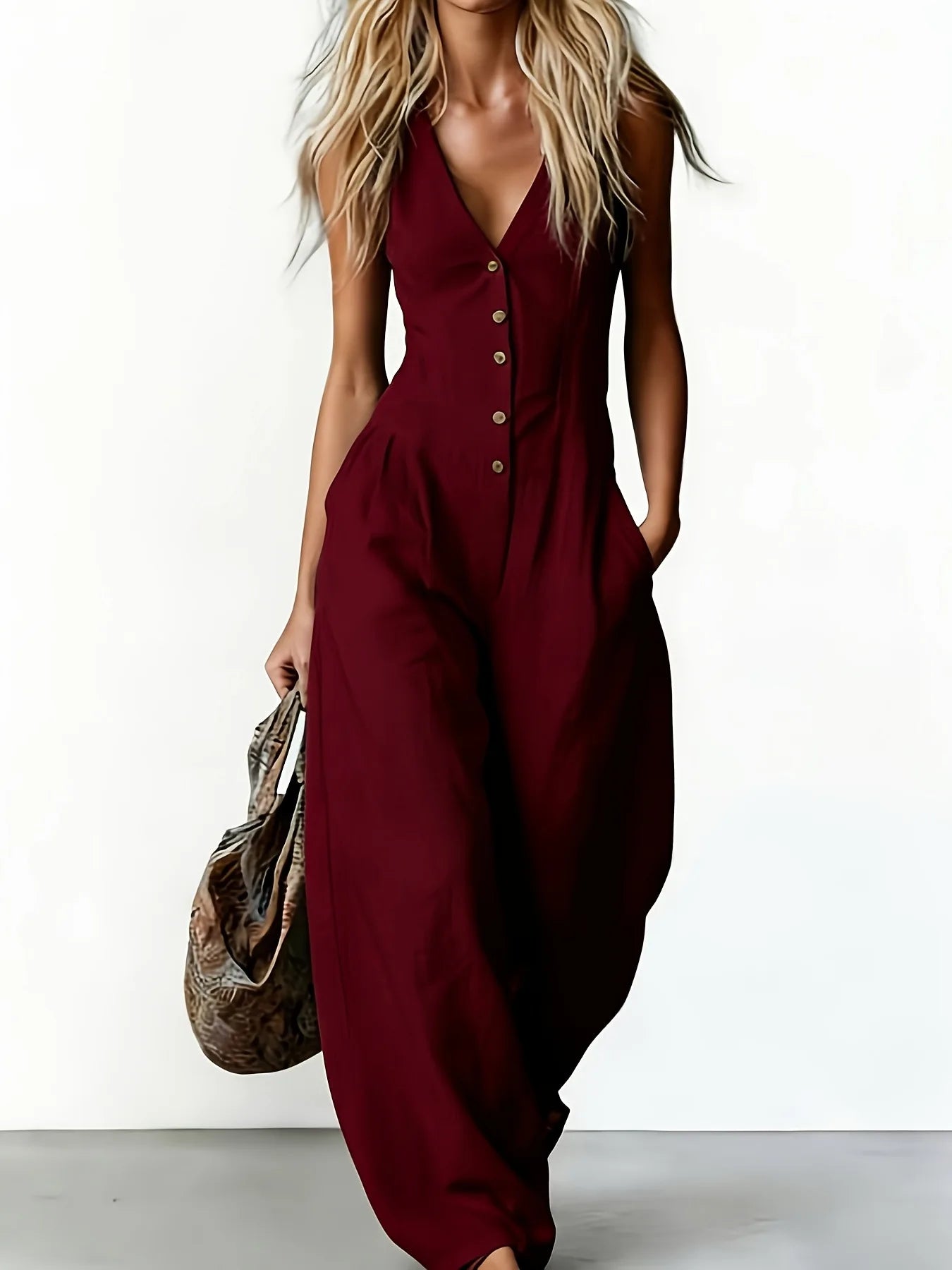 Women's Summer Breathable Jumpsuit