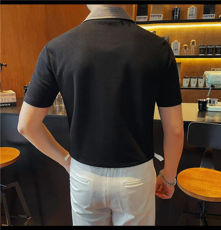 Slim Fit Short-Sleeve Polo Shirt