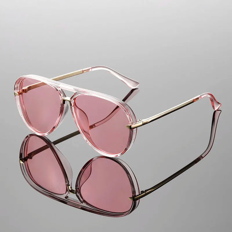 Retro Aviator Sunglasses