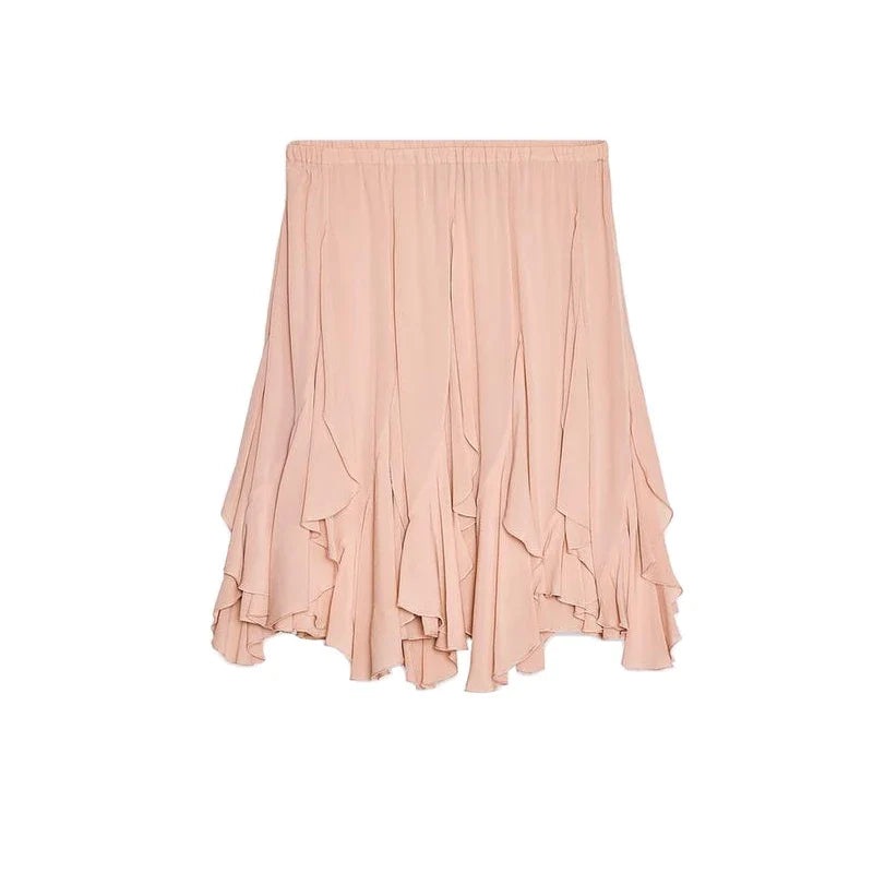 Women's Layered Ruffle Mini Skirt