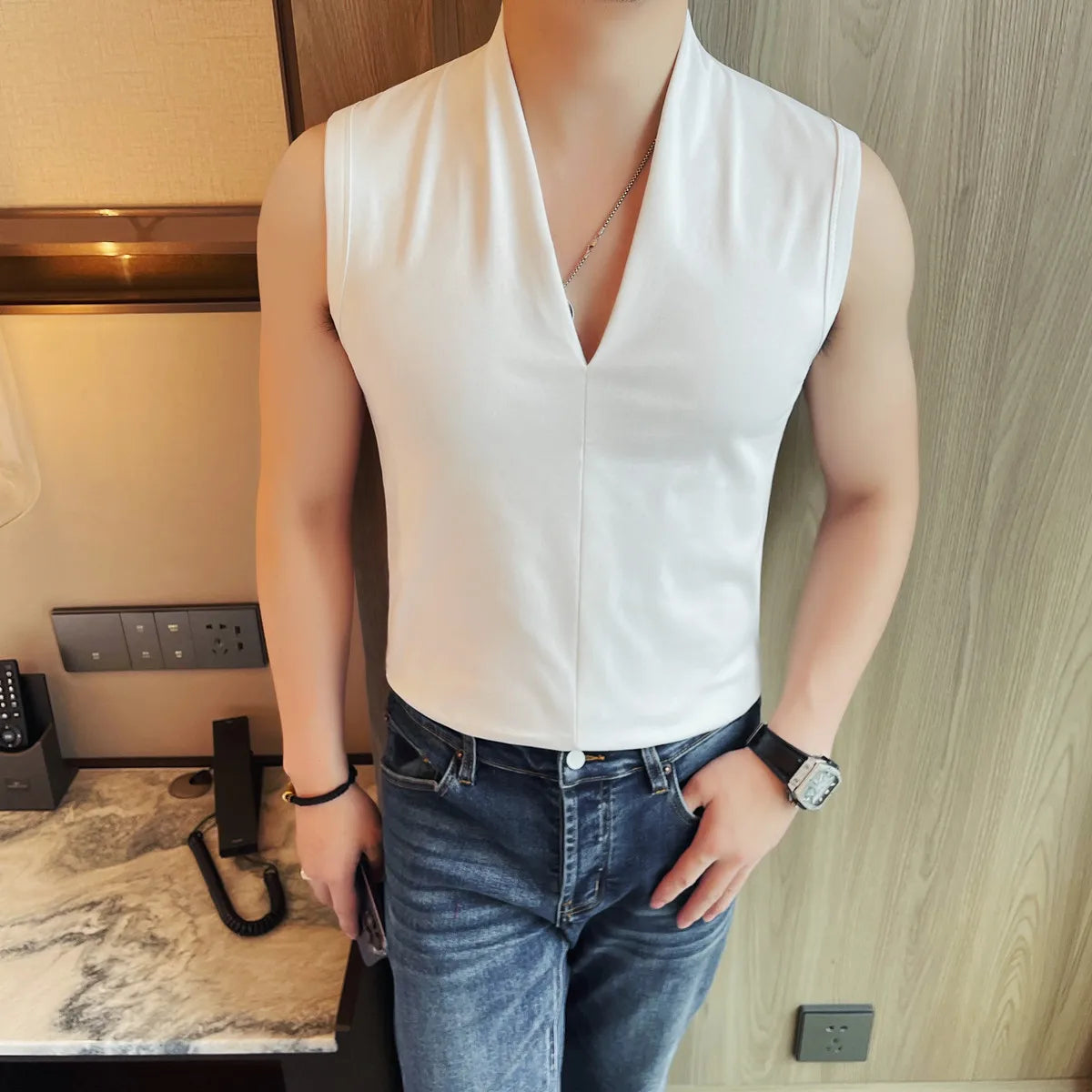 V-Neck Tank Top