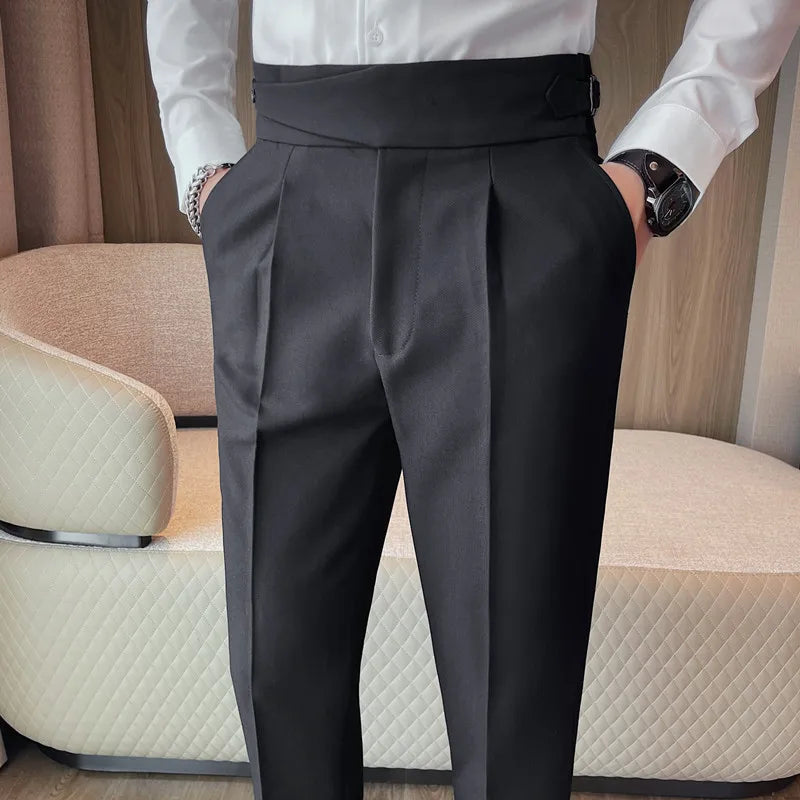 Slim Fit Suit Trousers