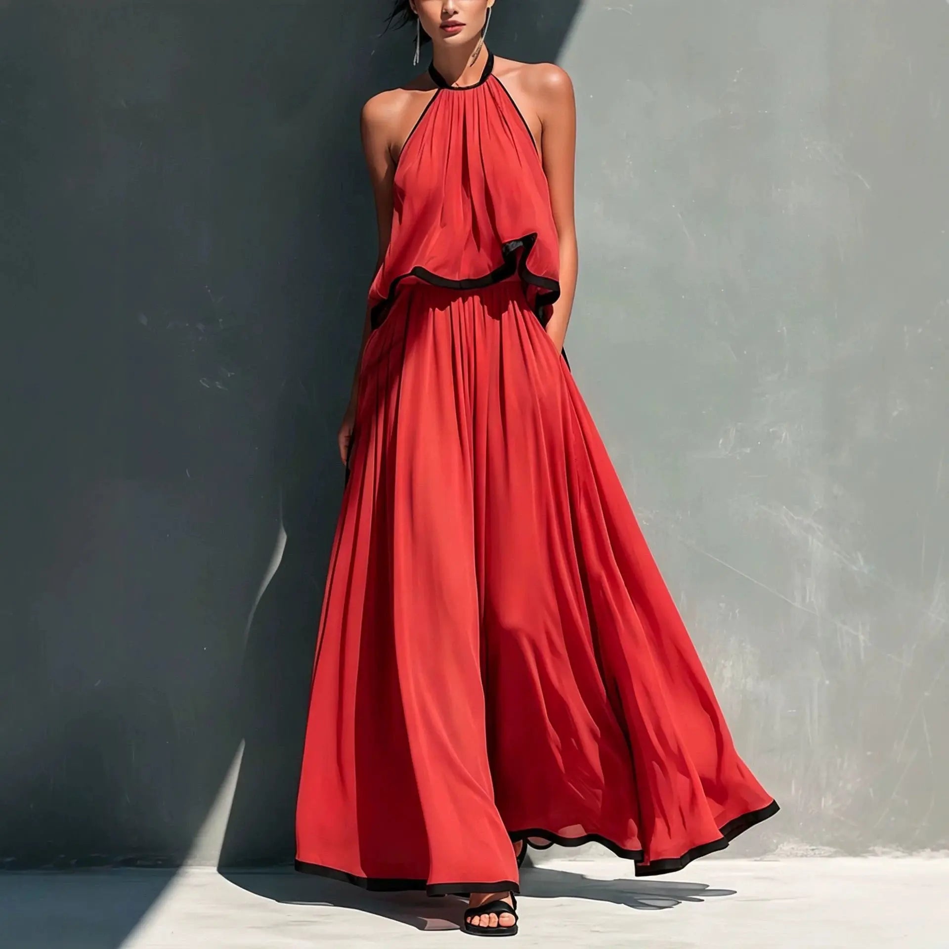 Women's Effortless Flowy Skirt Set