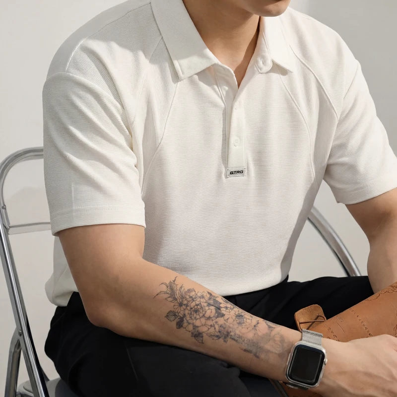 Relaxed Fit Short-Sleeve Polo Shirt