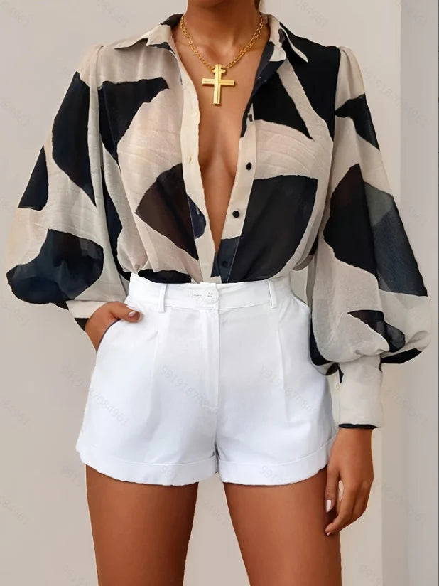 Women's Casual Statement Shirt