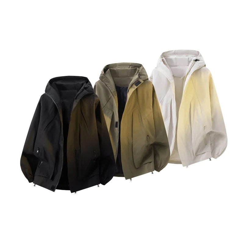 Relaxed Fit Hooded Coat