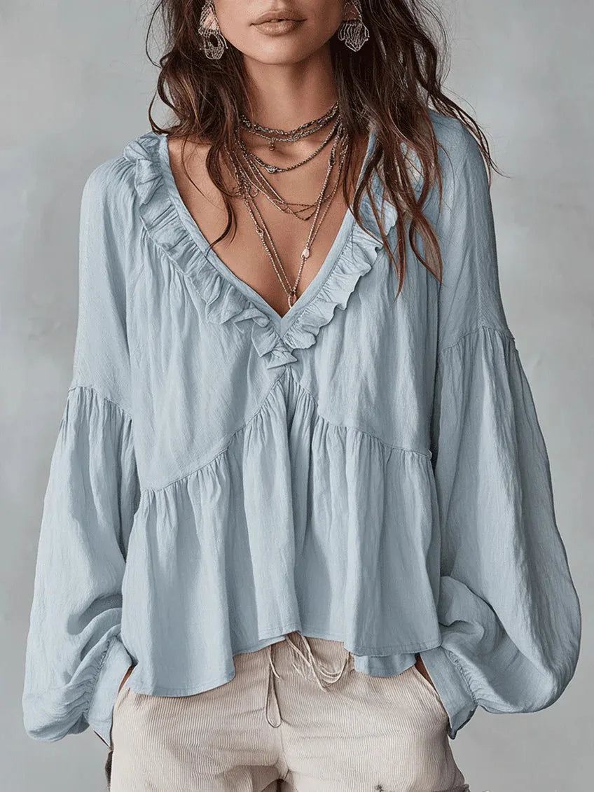 Women's Ruffle Blouse