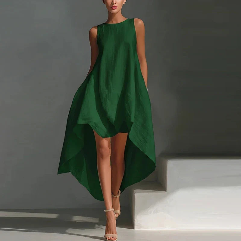 Women's Flowy High Low Maxi Dress
