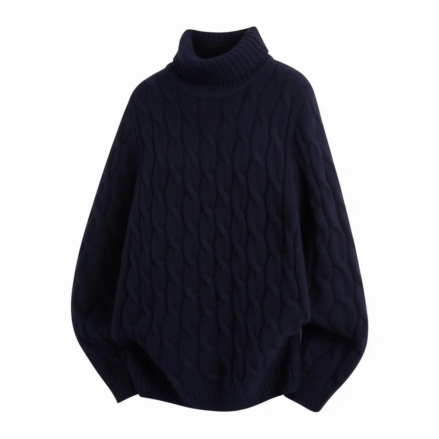 Long-Sleeve Turtleneck Sweater