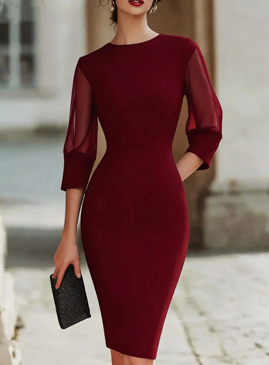 Women's Semi Formal Midi Dress