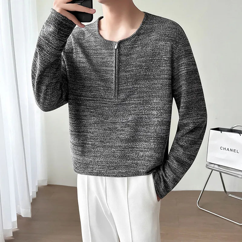 Relaxed Fit Striped Long-Sleeve T-Shirt