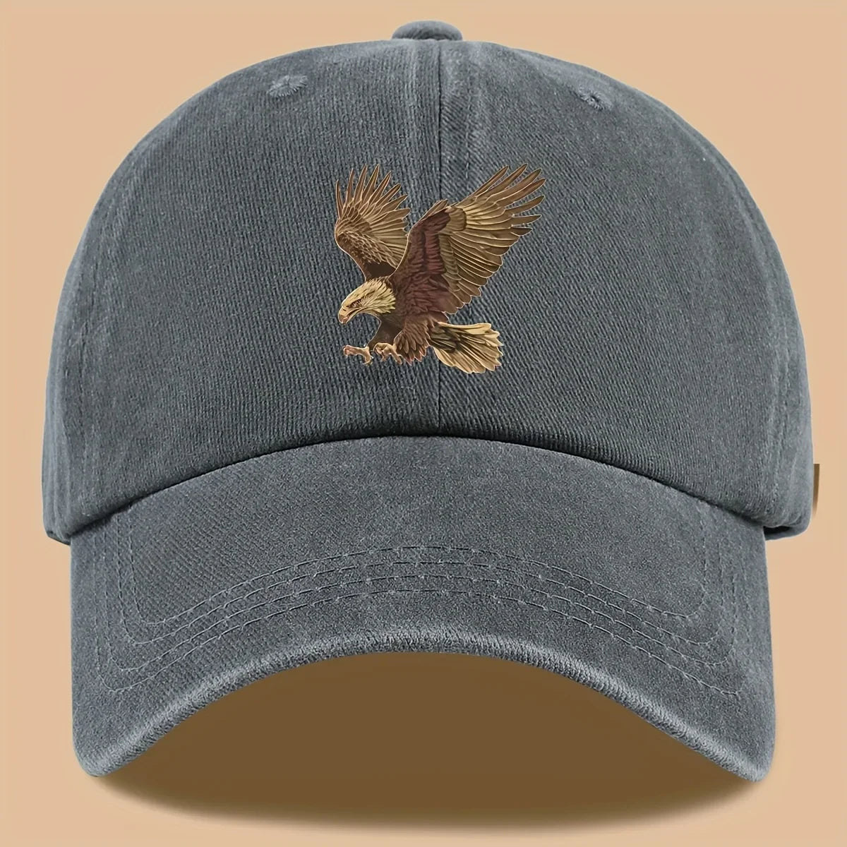 Embroidered Eagle Cap