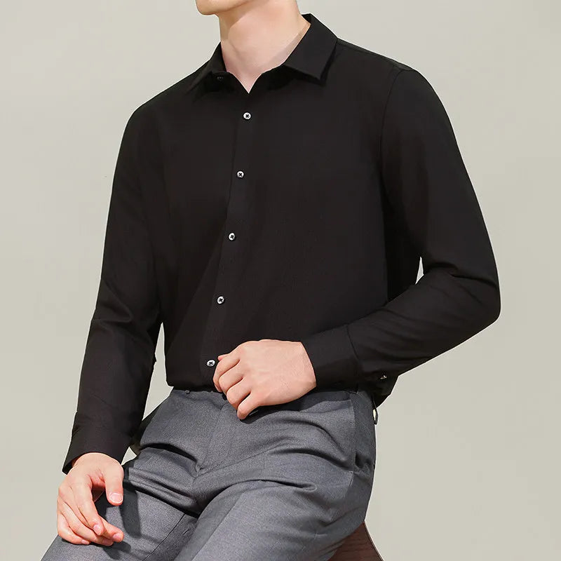 Slim Fit Long-Sleeve Dress Shirt