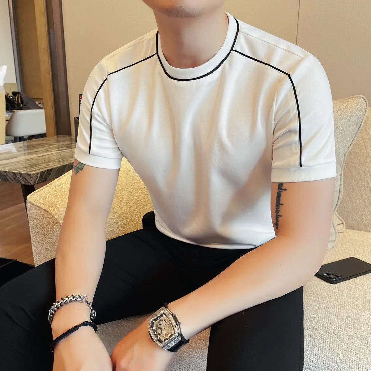 Slim Fit Short-Sleeve T-Shirt