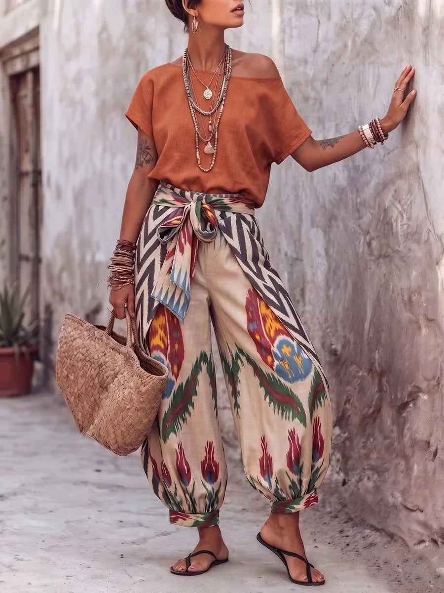 Women's Boho Two-Piece Set