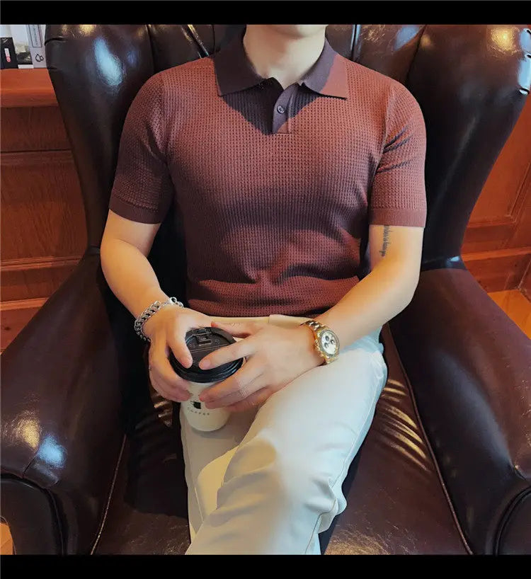 Short-Sleeve Polo Shirt
