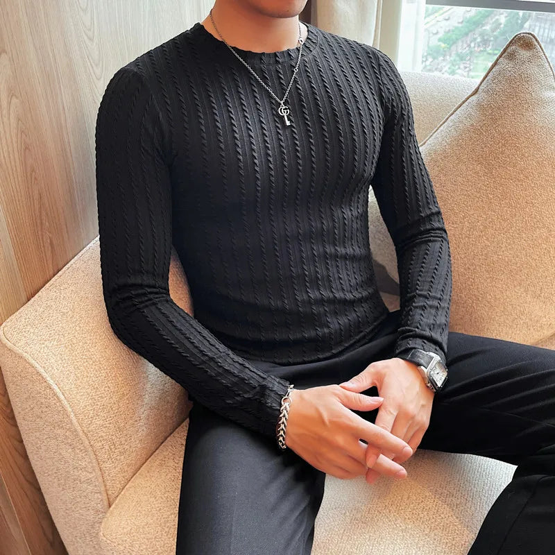 Slim Fit Long-Sleeve T-Shirt