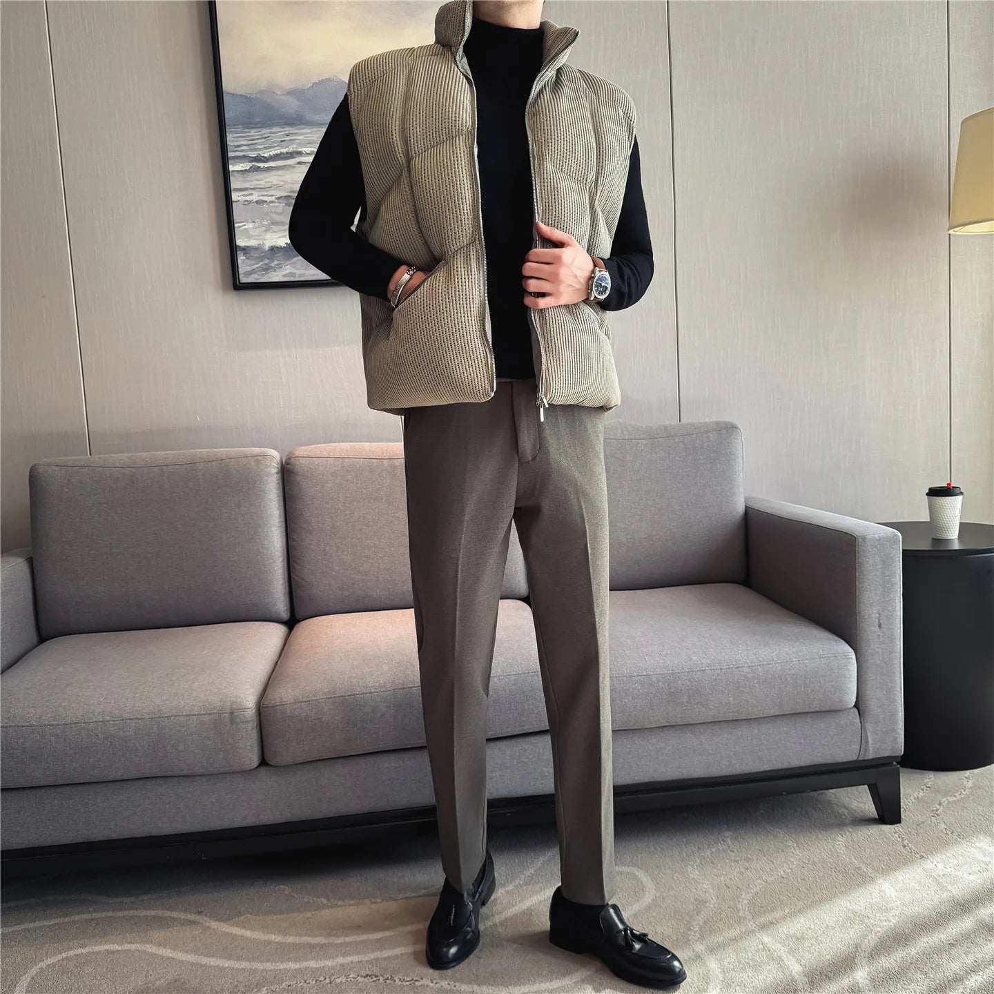 Relaxed Fit Puffer Jacket
