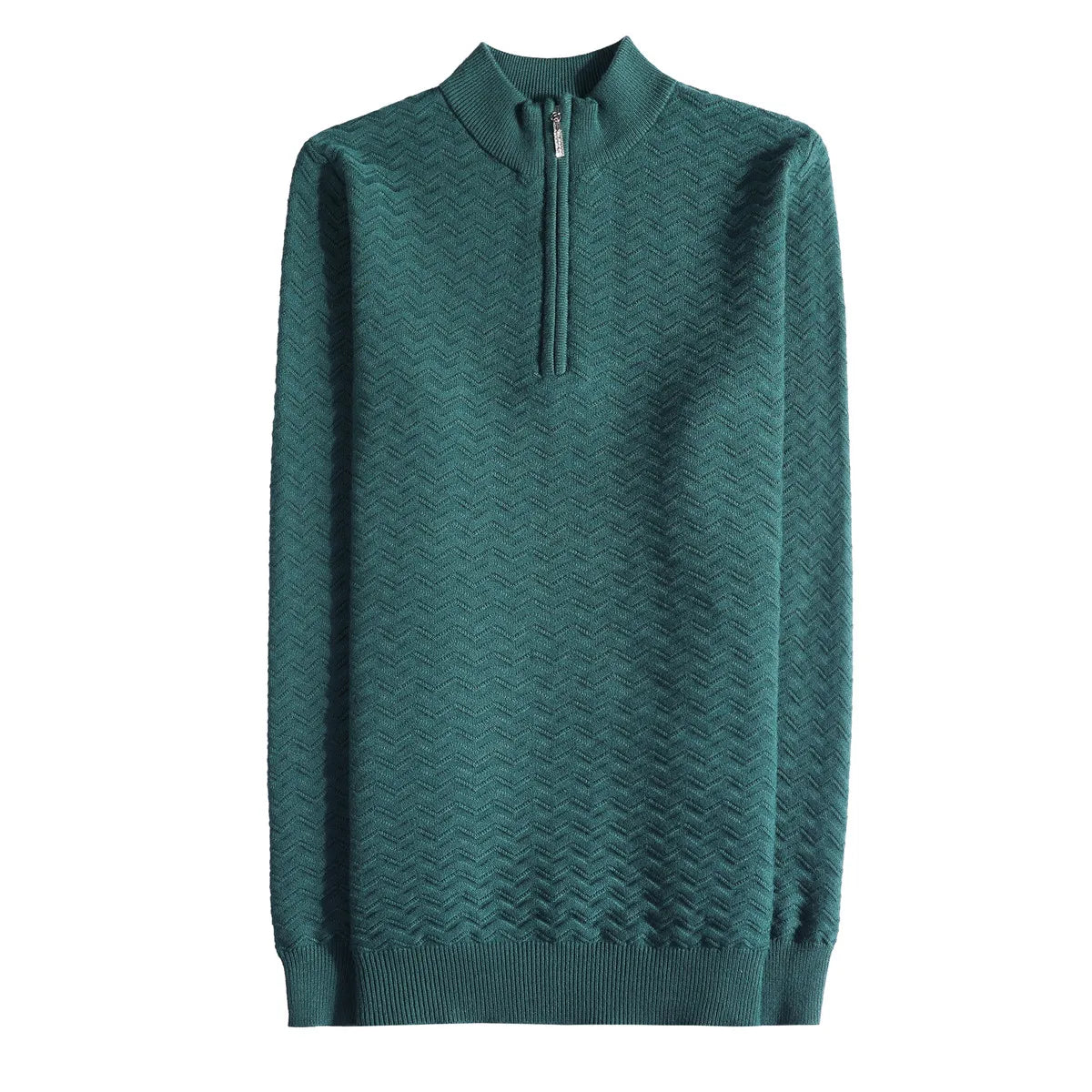 Slim Fit Long-Sleeve Knit Sweater