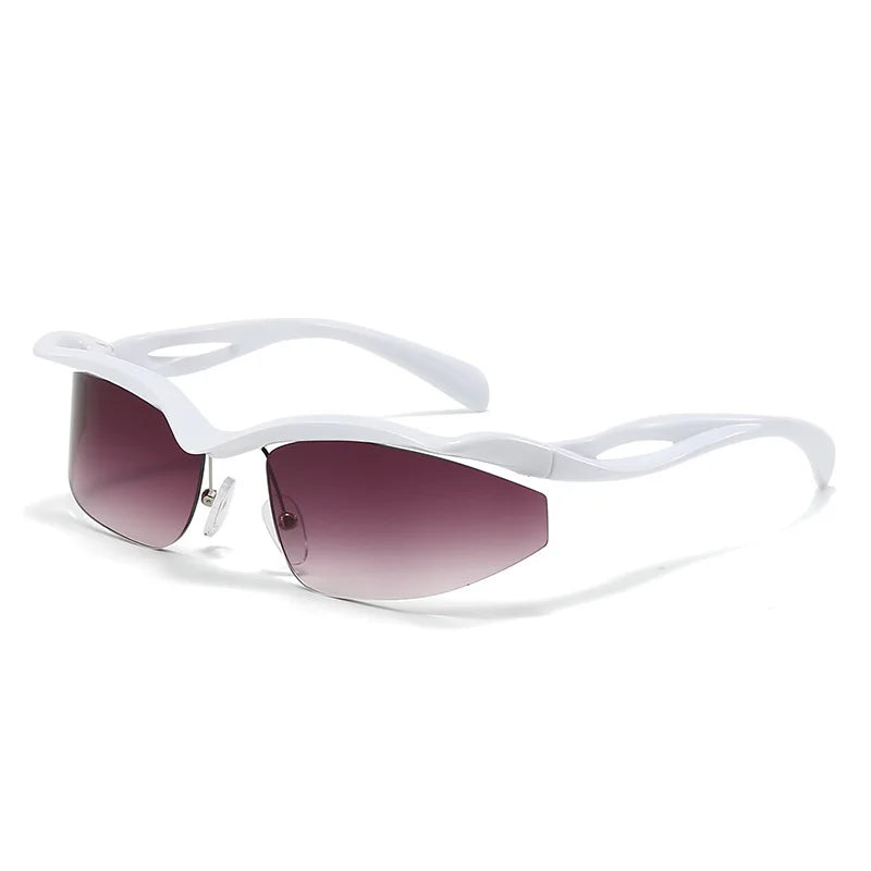 Rimless Retro Sunglasses