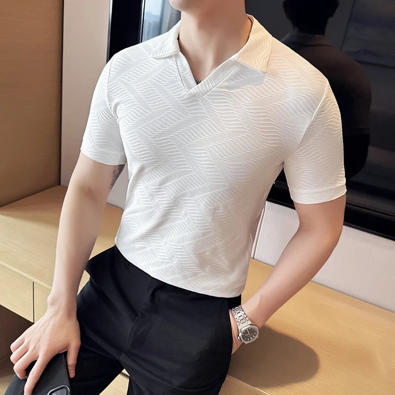 Slim Fit Short-Sleeve Polo Shirt