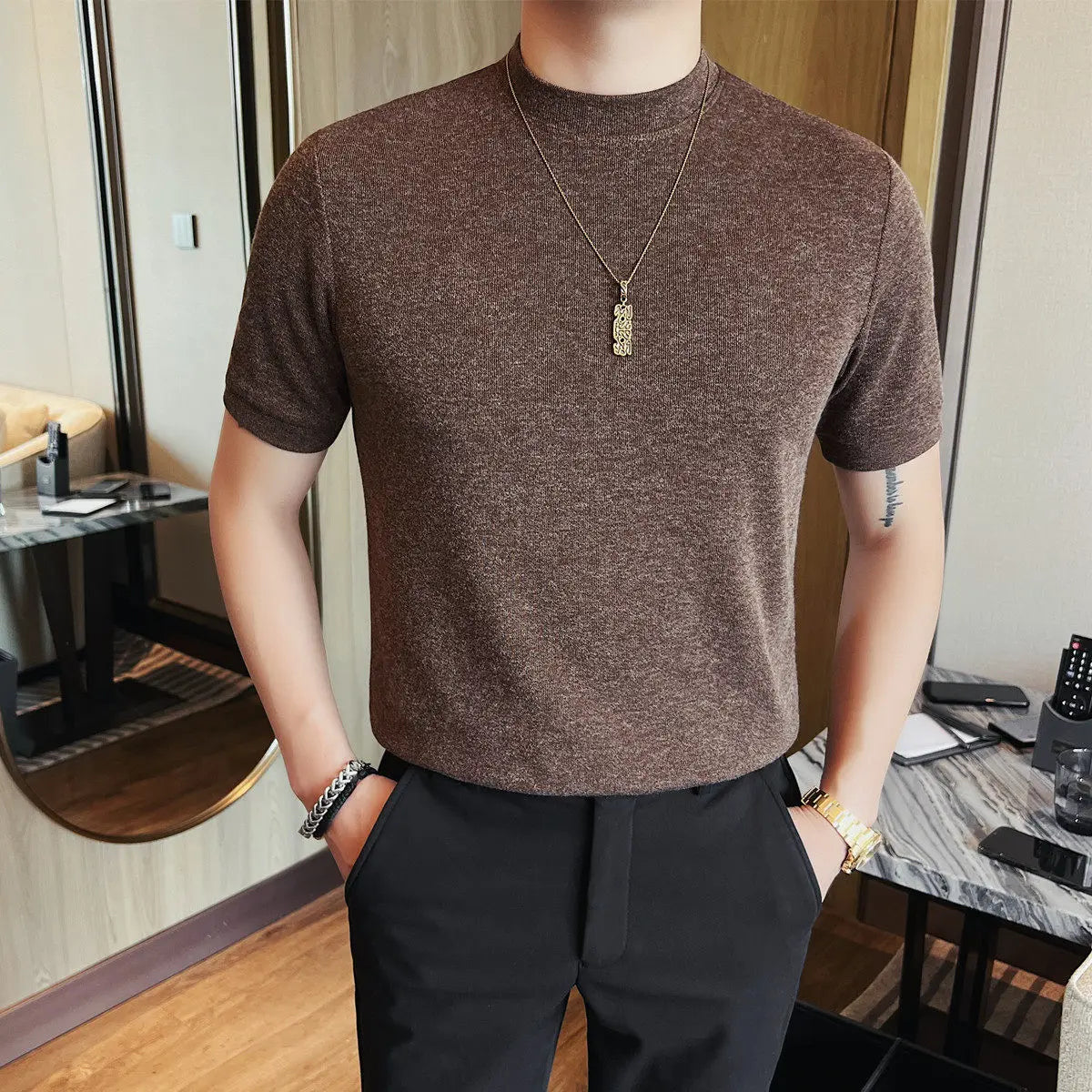Slim Fit Short-Sleeve T-Shirt